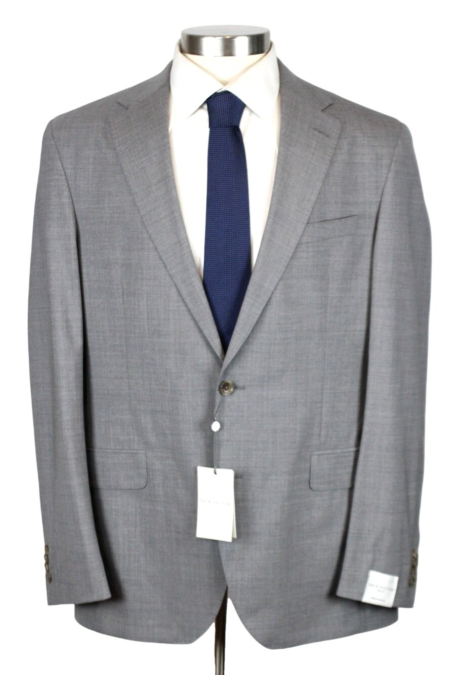 Jack Victor Suit 36 R Mens Light Grey Solid Dean Super 110s Wool 2 Piece Canada
